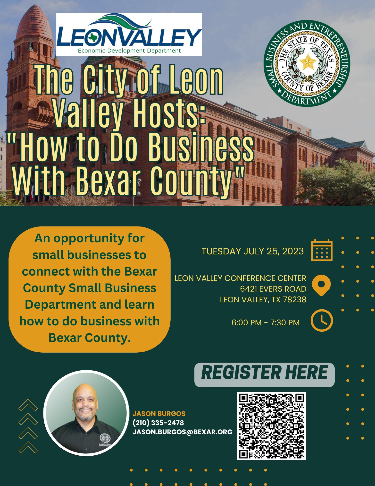 How to do Business with Bexar County Leon Valley Texas
