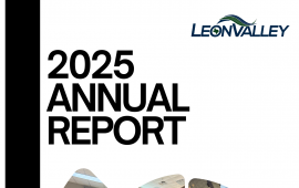 Cover page of FY 25 Annual Report images of City staff members in community 