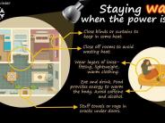 Tips for staying warm during a power outage