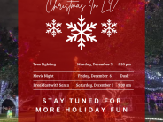 Schedule of events first week in December