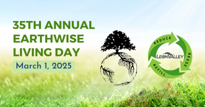 35th Annual Earthwise Living Day Event flyer