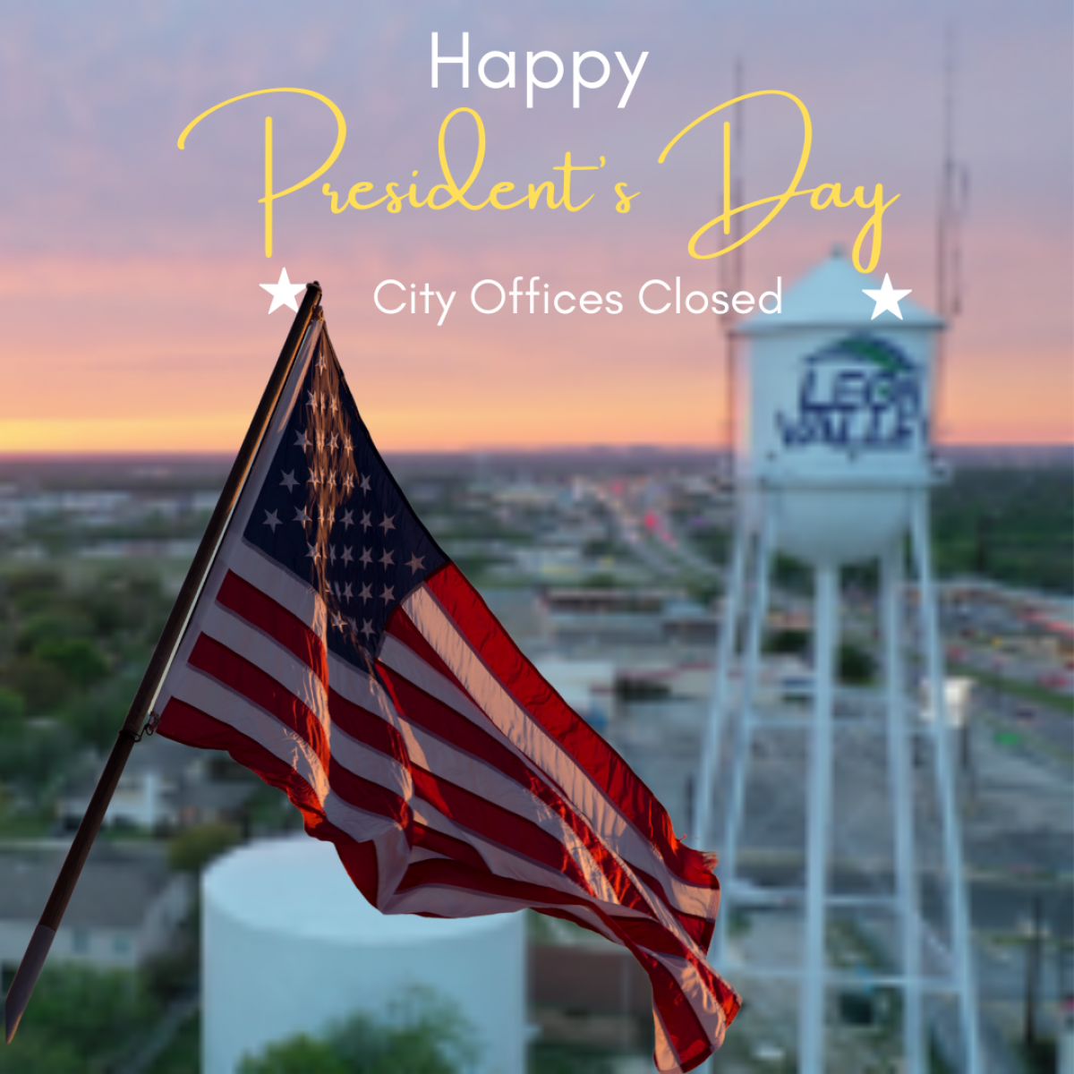 President's Day City Offices Closed 