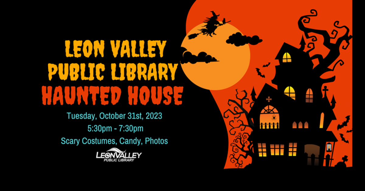 Haunted House event flyer