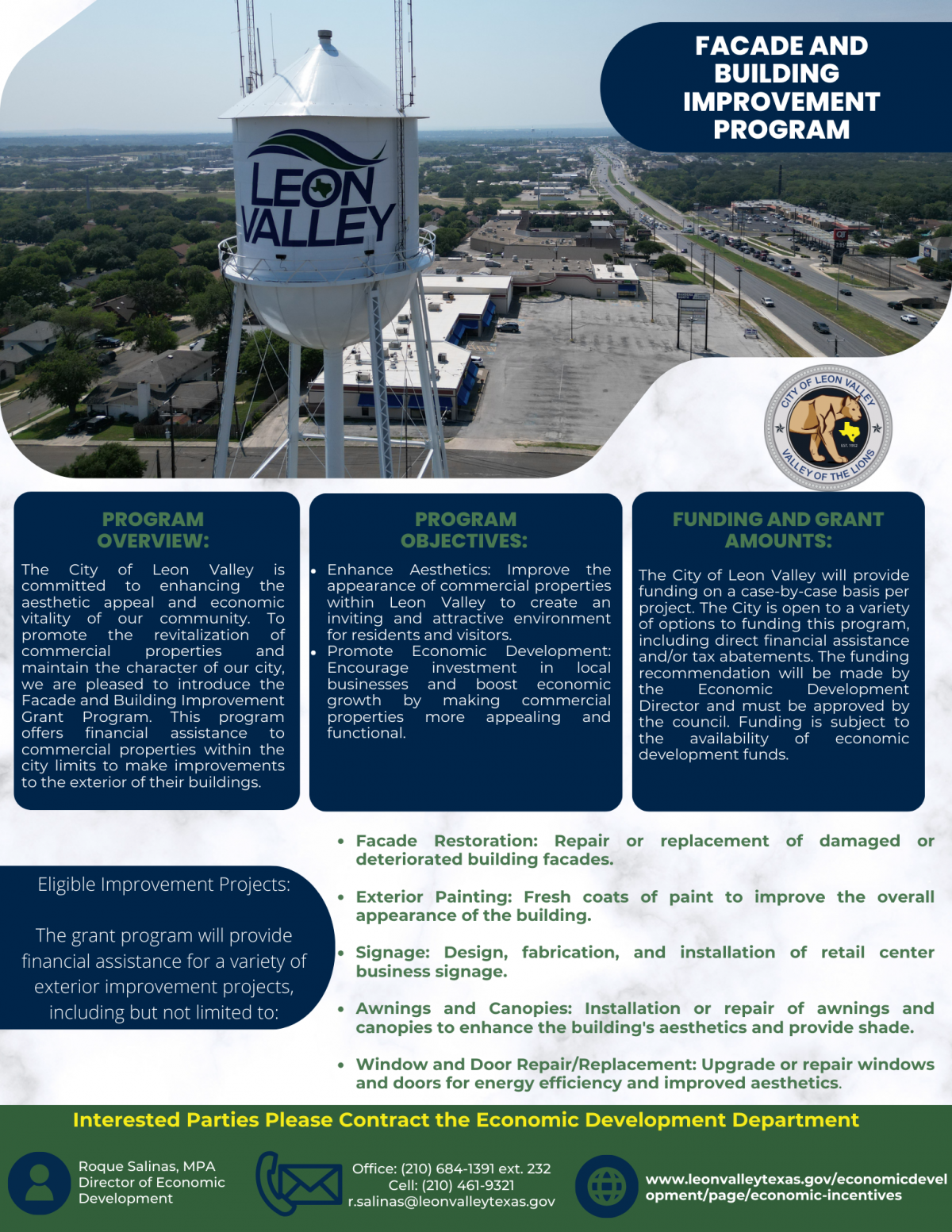 Facade Program Overview Flyer