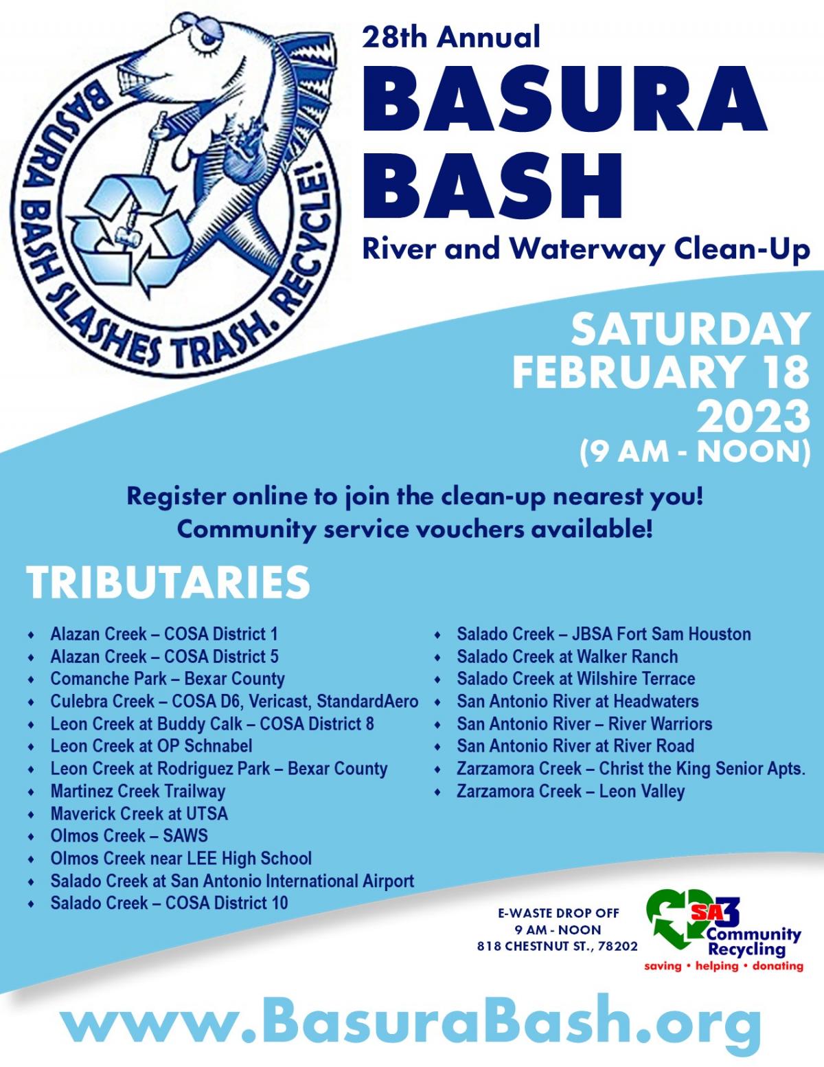 Basura Bash flyer