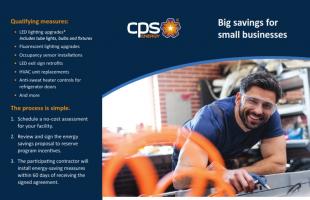 CPS Small business trifold brochure
