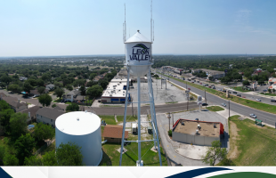 image of Leon Valley off of Bandera Rd of water tower for Water Notice