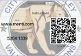 image of city seal with Mentimeter qr code and links to vote and view slides
